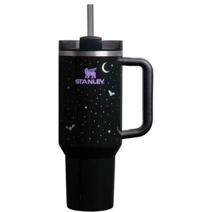 NEW Halloween Stanley Midnight Black Tumbler with Straw 40oz